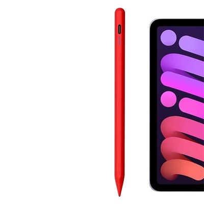 Stylus Pen For Apple IPad (20182023), Compatible With IPad Pro, Air, Mini, 6th To 10th Gen Palm Rejection & Tilt Sup red