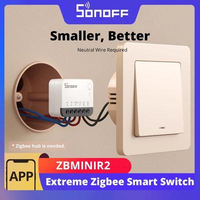 Mini Zigbee Smart Light Switch With Remote Control And Relay Detach Function Mini Zigbee Smart Light Switch With Remote Control And Relay Detach Function