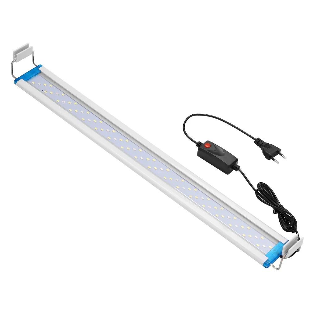 Super Slim LEDs Aquarium Lighting: Aquatic Plant Light, Waterproof Clip on Lamp 2