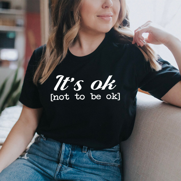 It's Ok Tee White XL