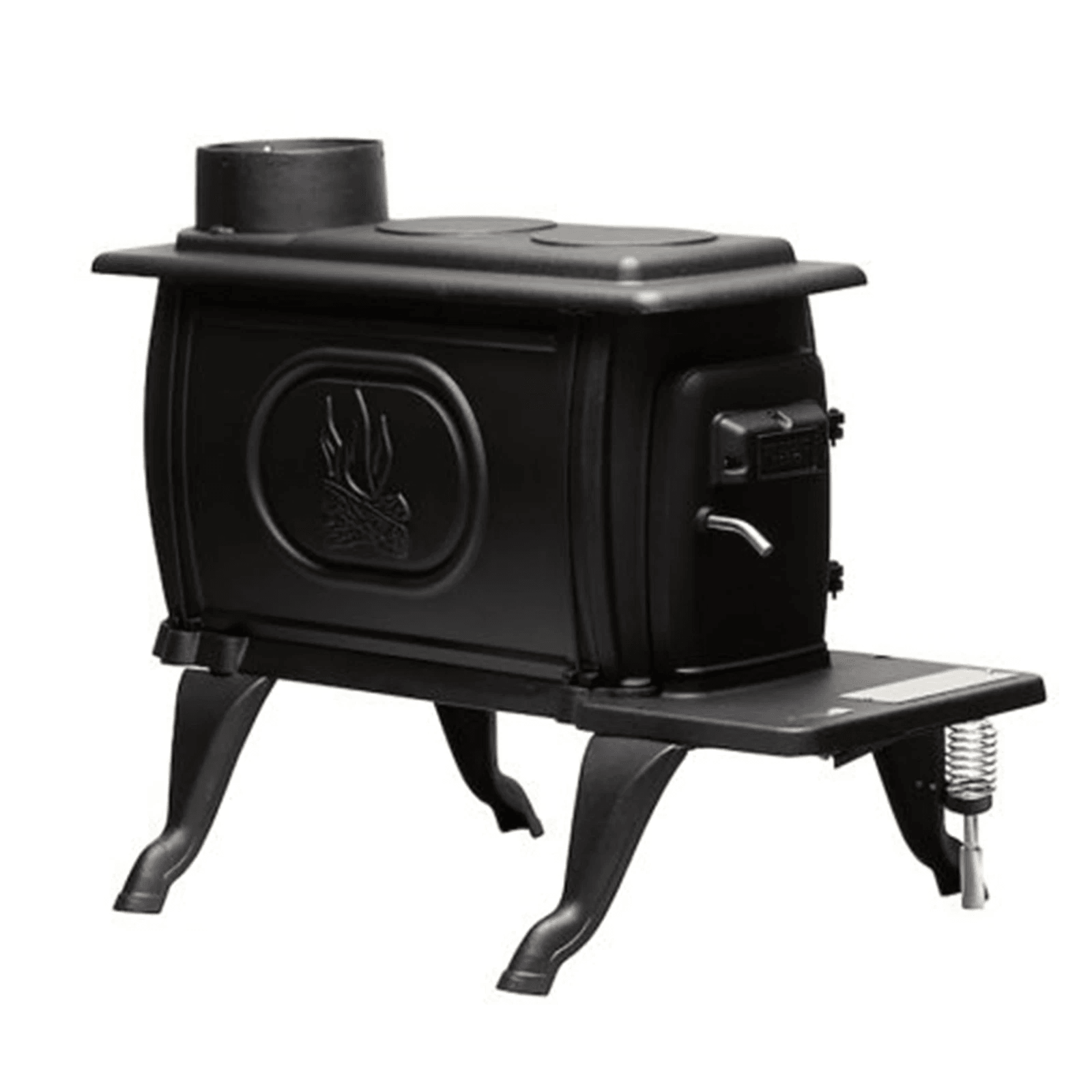 Stove Cast Iron Log Wood Stove, Rustic Design, Clean Burning, EPA Certified Stove Cast Iron Log Wood Stove, Rustic Design, Clean Burning, EPA Certified