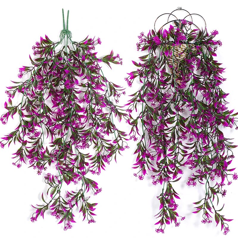 Hanging Artificial Plants Vines For Home Garden & Outdoor Decoration Fake Plant Garland For Wedding Party Wall & Balco i