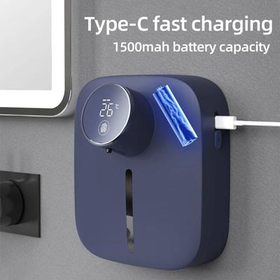 Wall mounted Automatic Soap Dispenser Touchless Infrared Sensor, LED Digital Display, USB Rechargeable, Hand Sanitizer Wall mounted Automatic Soap Dispenser Touchless Infrared Sensor, LED Digital Display, USB Rechargeable, Hand Sanitizer