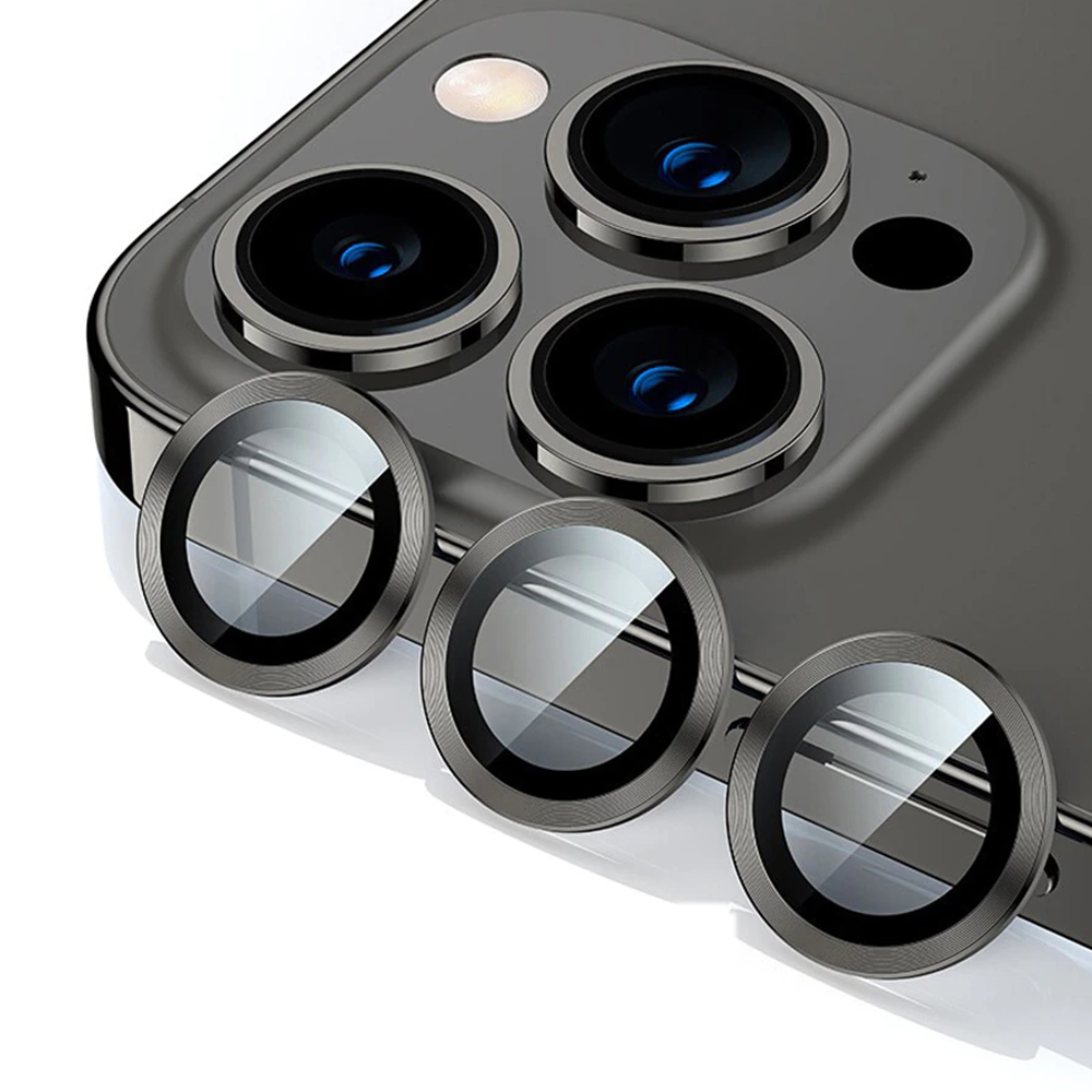 Diamond Camera Lens Protector For IPhone 11 & Onwards For IPhone 12Pro Max Black