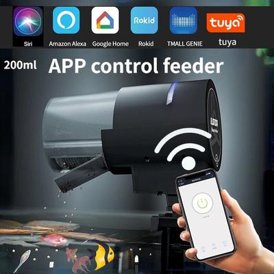 Smart Aquarium Fish Feeder: WiFi Control & Voice Activation 4