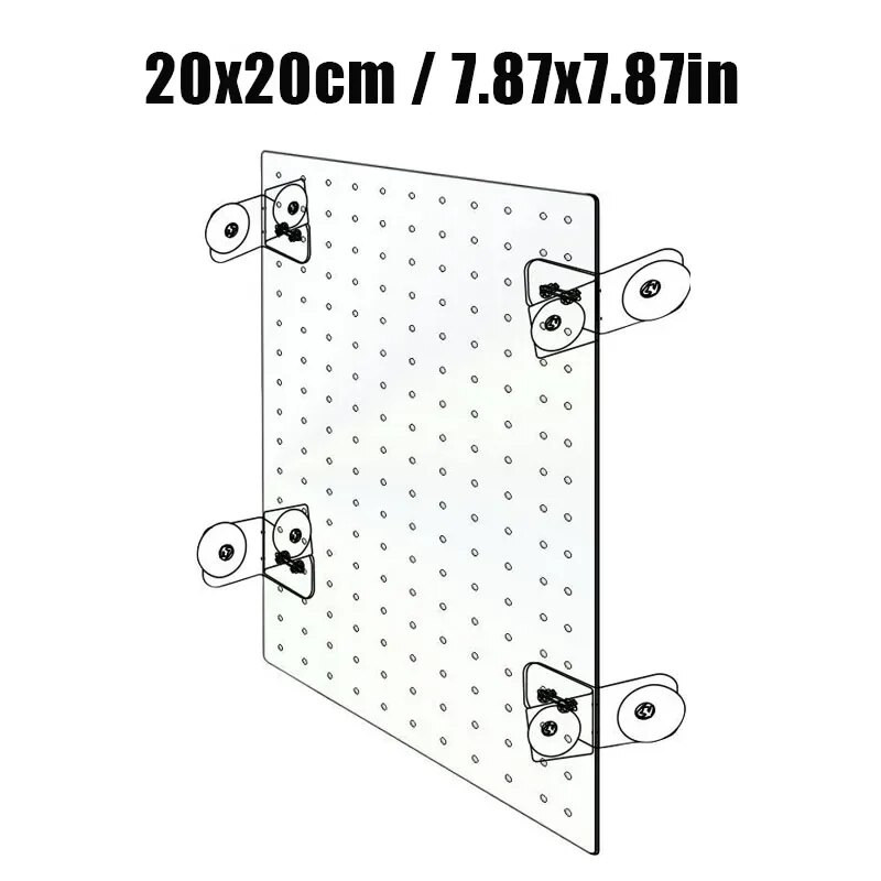 Bendable Bulkhead Fitting Fish Tank Isolation Plate 3 2