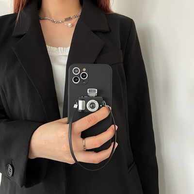 3D Retro Camera Phone Case iPhone 13 Mini