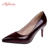 Aphixta 7 cm Dünne Heels Pumps Frauen Stiletto-absatz Kleid Frauen Schuhe Hochzeit Offizielle Freizeit Schuhe Plus Große Größe 49 50