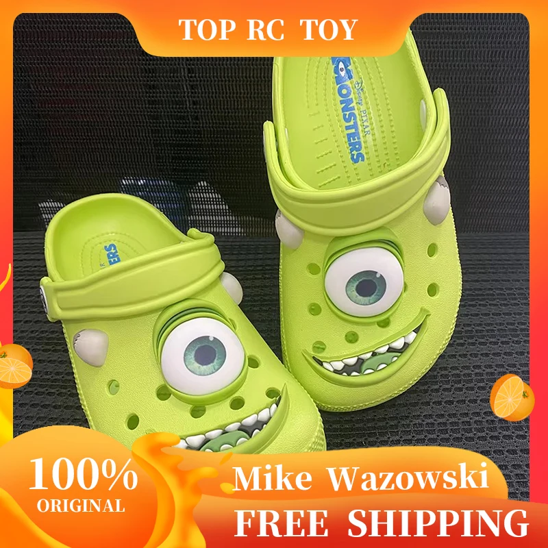 Neue Disney Alien Sommer Anti-Slip Outdoor Casual Strand Schuhe Monster Big Eyes Loch Loch Hausschuhe Bequeme Atmungsaktive Sandalen