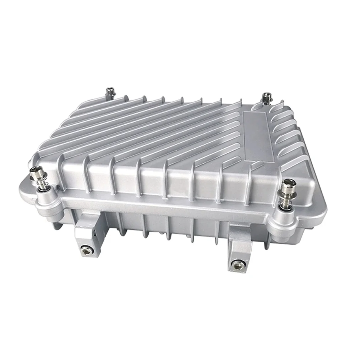 Neuer drahtloser AP-Brückenverstärker mit großer Reichweite, IP66, wasserdichte Box, Aluminiumguss-Metallgehäuse für die Kommunikations-Basisstation Image