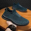 Männer Schuhe Bequeme Leichte Turnschuhe Mann Mesh Atmungsaktive Wanderschuhe Casual Loafer Schuhe Plus Größe 46, Zapatillas De Deporte