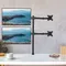 Supporto per supporto da tavolo con braccio girevole per monitor a 4 vie, supporto per schermo 4 scomparti, supporto per monitor, supporto per monitor girevole a 360° °