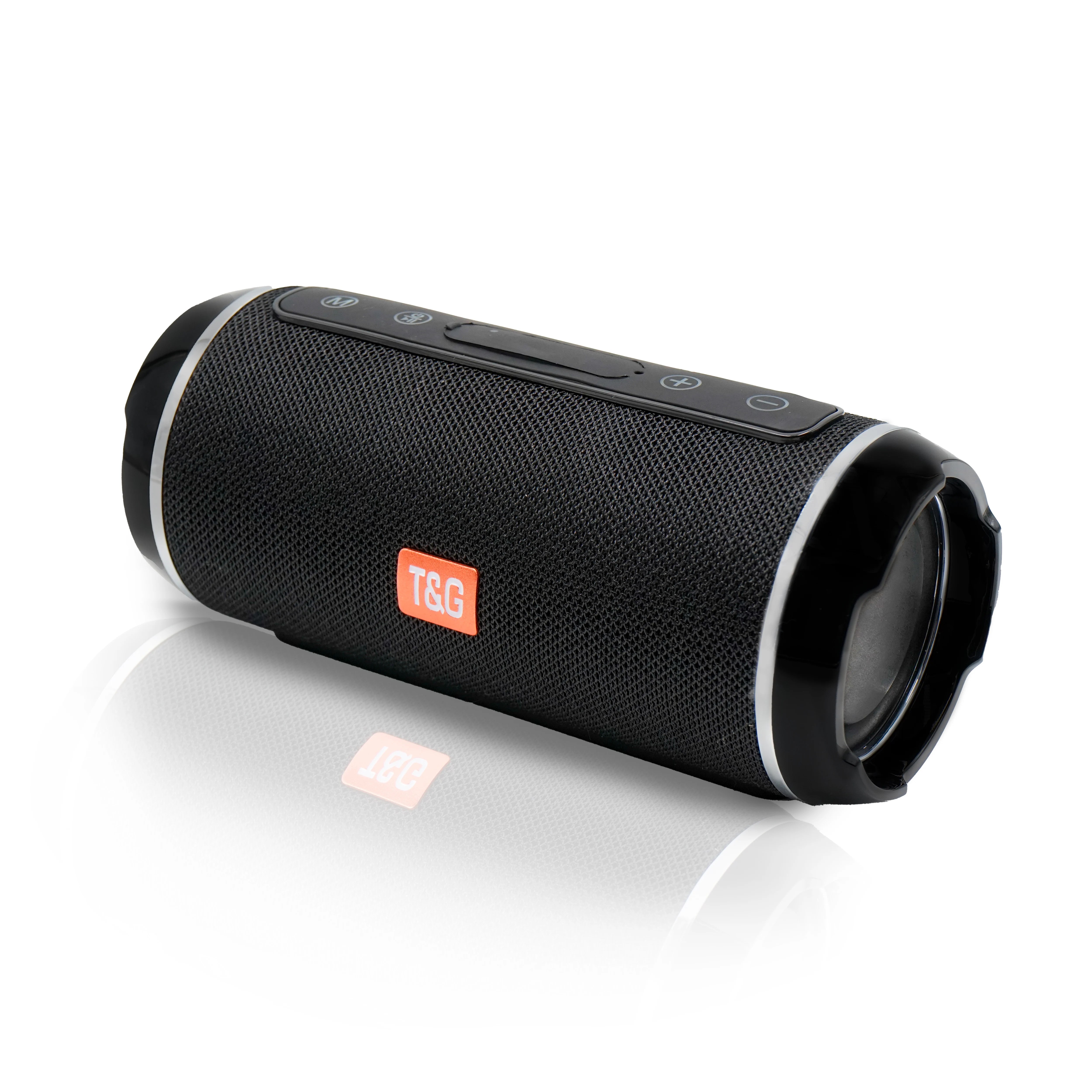 Altoparlante Bluetooth wireless T&G TG116, altoparlante Bluetooth con subwoofer, compatibile, USB, impermeabile, esterno, c Supporta AUX, TF, radio FM, altoparlante portatile subwoofer