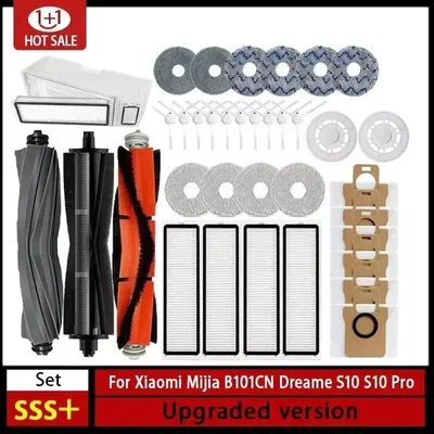 Für XIAOMI Mijia Omni 1S B101CN B116 X10 + Zubehör Dreame L10s Ultra / S10 Pro Hauptseite Pinsel hepa-Filter Mopp Staubbeutel Teile Image