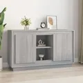 mobile cucina credenza cucina Mobiletto Multiuso Madia Ingresso Credenza Soggiorno Vetrina Credenza Grigio Sonoma 102x35x60 cm i