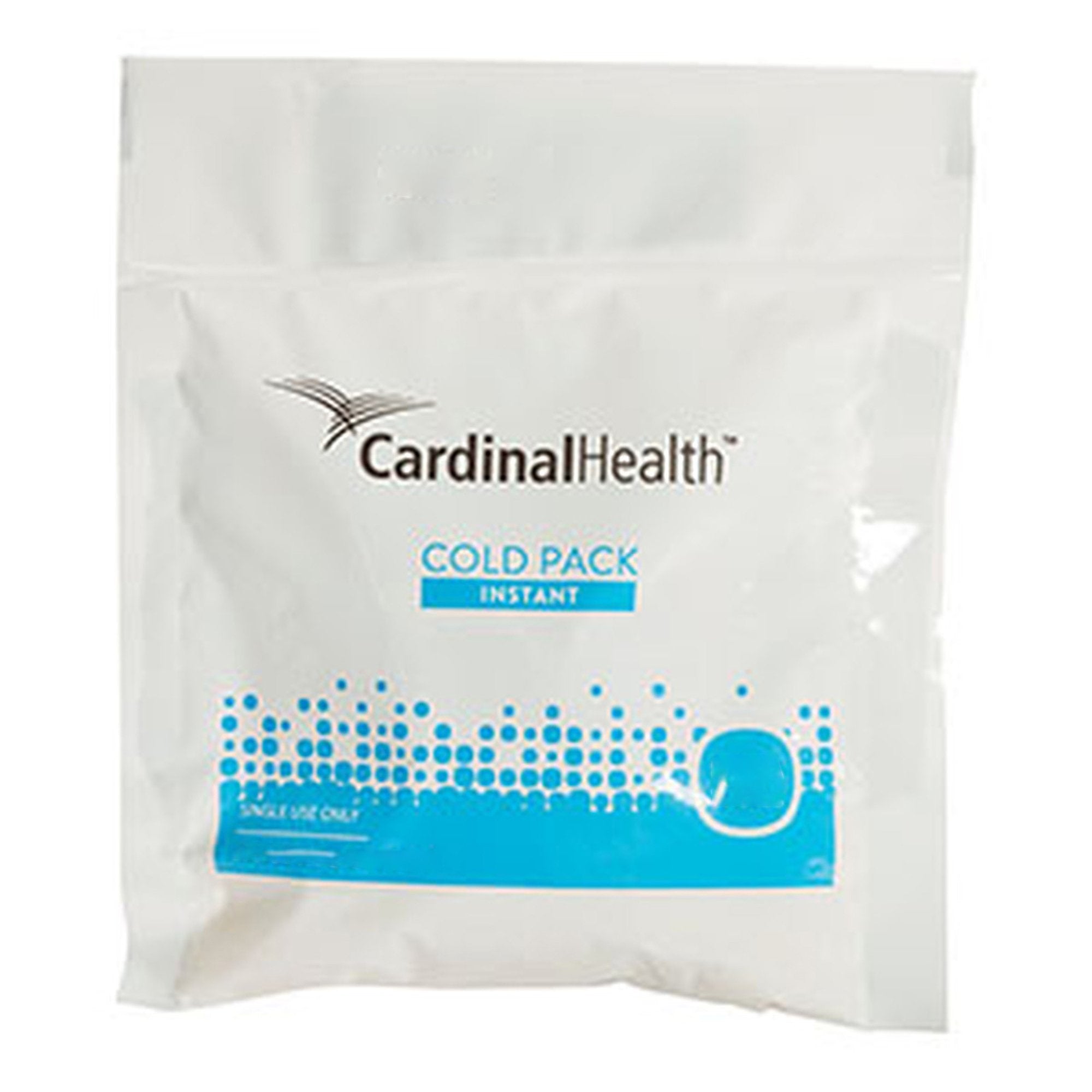 Cardinal Health Instant Cold Pack General Purpose Medium 6 X 6-1/2 Inch Plastic / Ammonium Nitrate / Water Disposable (214325_CS)
