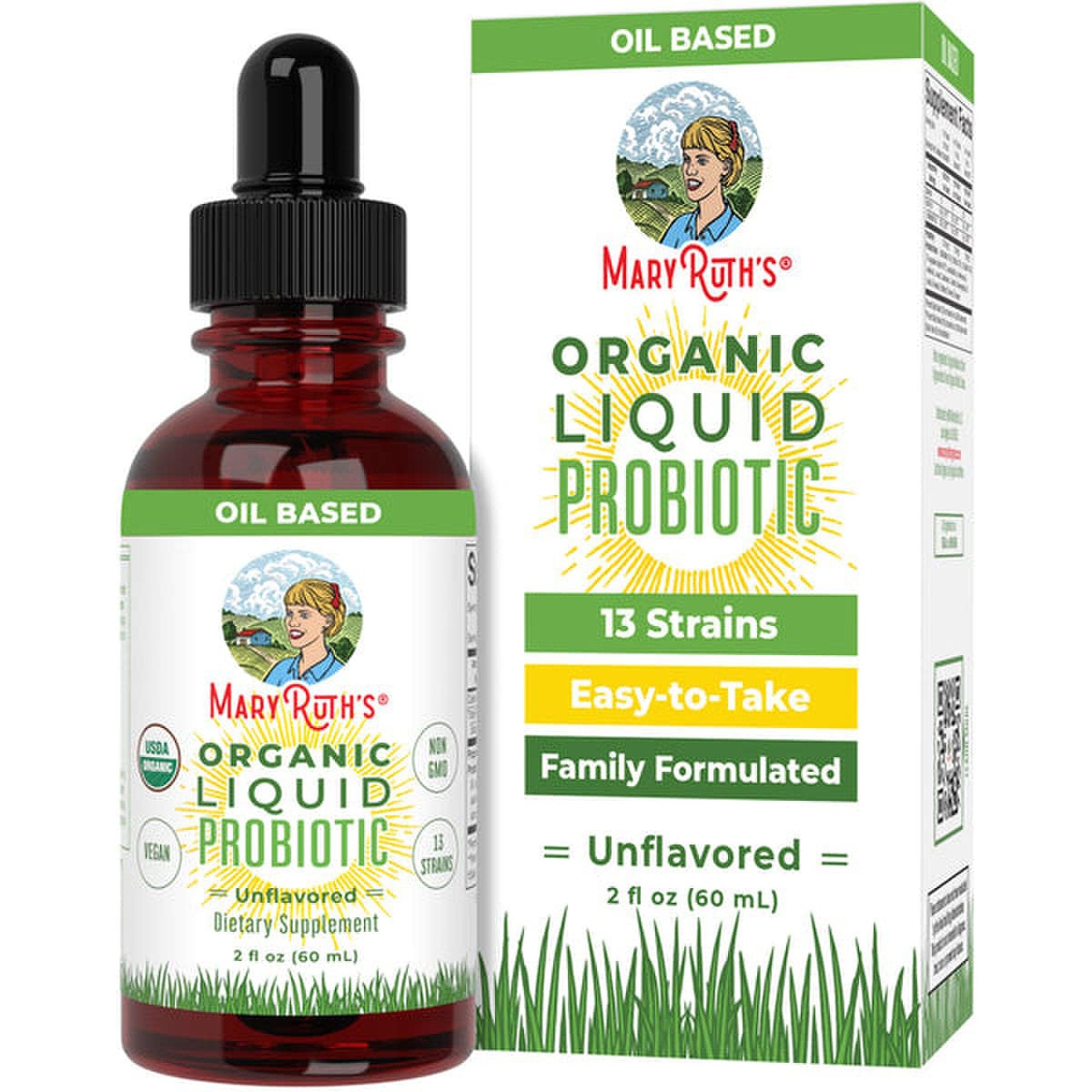 Mary Ruth's Organic Liquid Probiotic Probiotic 2 oz. Liquid (1271769_EA) 1/EA Mary Ruth's® Organic Liquid Probiotic Probiotics