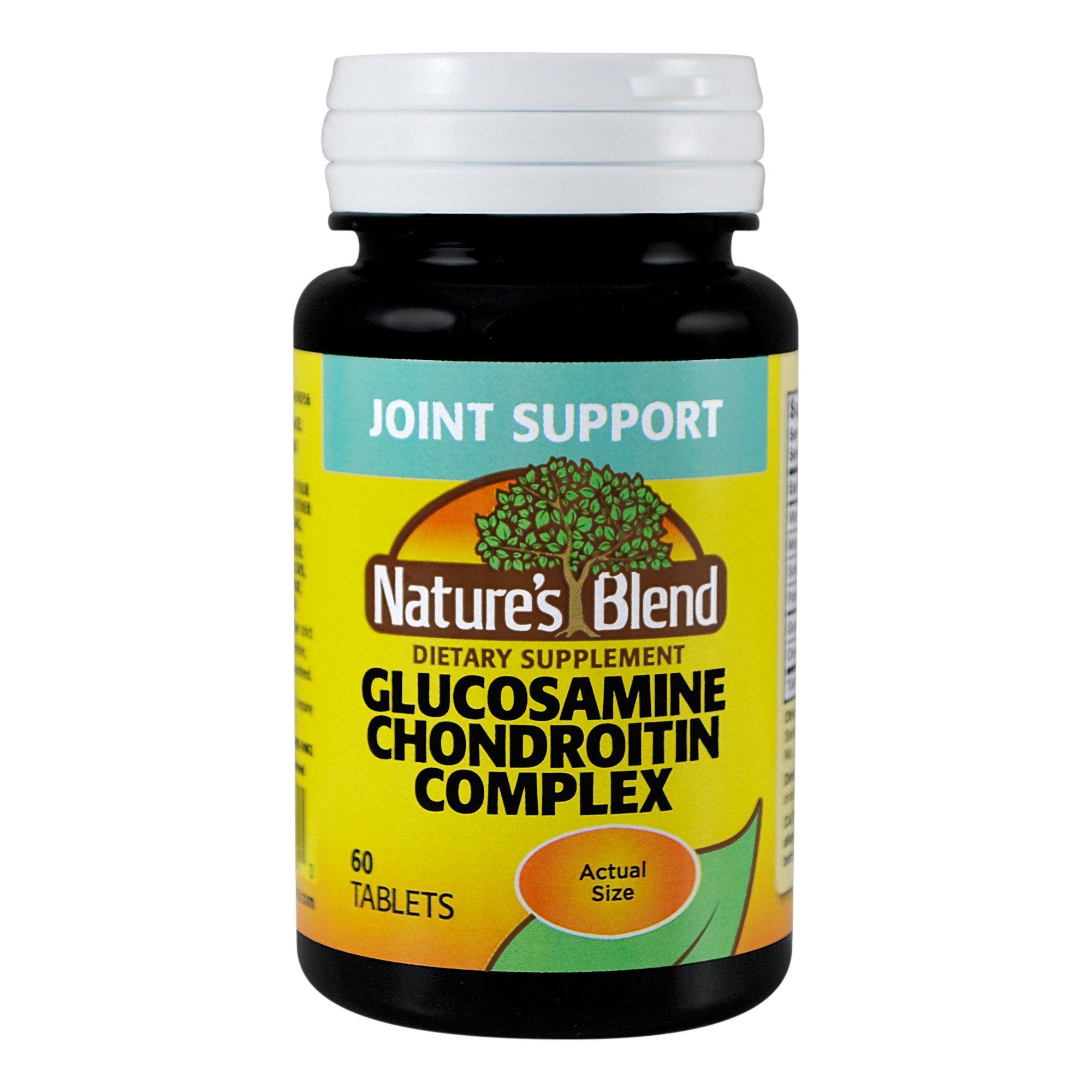 Nature's Blend Joint Health Supplement Glucosamine Sulfate / Chondroitin Sulfate 250 mg - 200 mg Strength Capsule 60 per Bottle (861278_BT) 1/BT Vitam