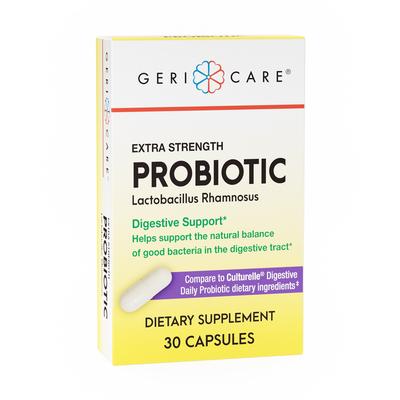 Geri-Care Probiotic Dietary Supplement 30 per Box Capsule (1063074_BX) 1/BX Geri-Care® Probiotics