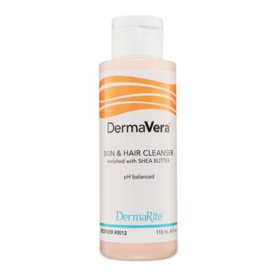 DermaVera Shampoo and Body Wash 4 oz. Flip Top Bottle Scented (863728_CS)