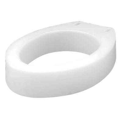 Carex Raised Toilet Seat 3-1/2 Inch Height Elongated 300 lbs. Weight Capacity (443718_EA) 1/EA Carex® Raised Toilet Seats