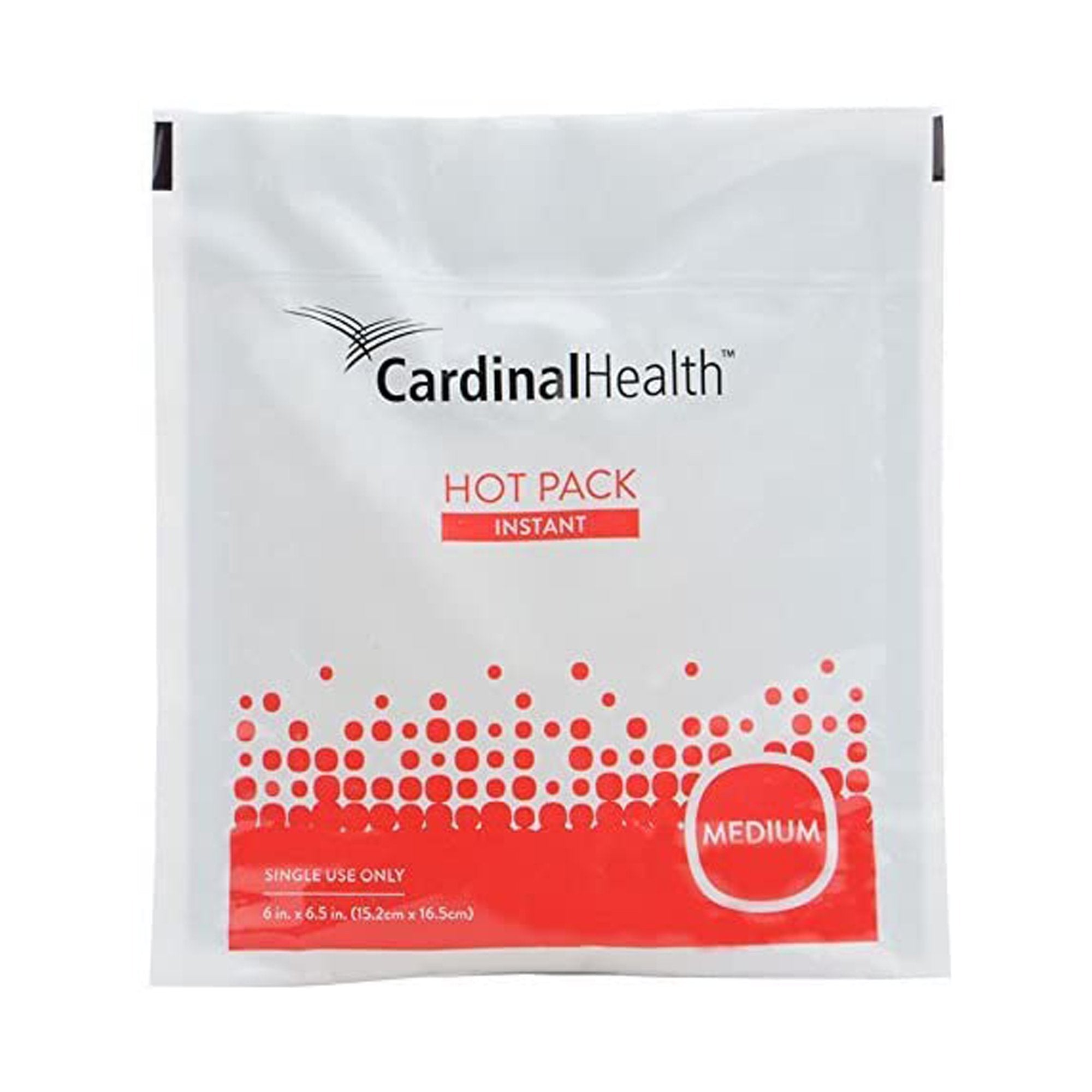 Cardinal Health Instant Hot Pack General Purpose Medium Plastic / Sodium Thiosulfate Disposable (1135299_CS) 40/CS Cardinal Health™ Hot & Cold Thera