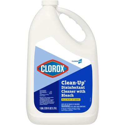 CloroxPro Clorox Clean-Up with Bleach Surface Disinfectant Cleaner Refill Manual Pour Liquid 1 gal. Jug Chlorine Scent NonSterile (898752_EA) 1/EA Clo