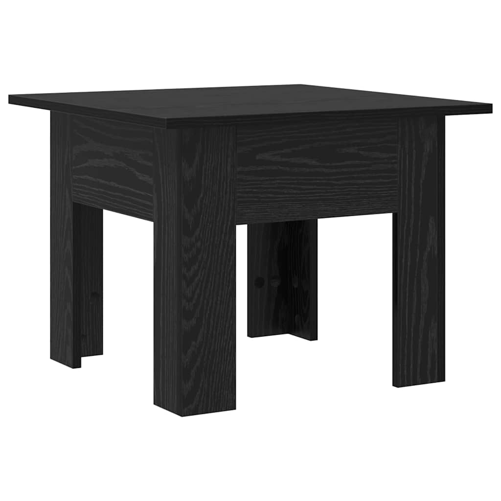 vidaXL Couchtisch Schwarz Eichen-Optik 55 x 55 x 42 cm Holzwerkstoff Image