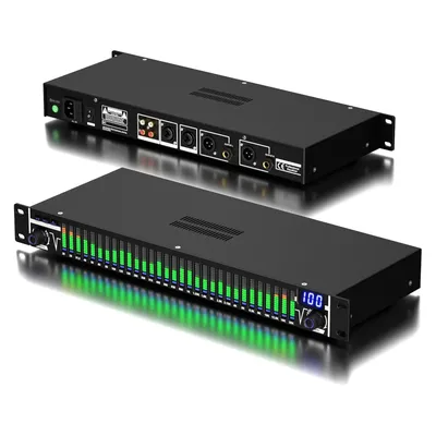 Digital Equalizer 31-Band Stage Tuner Professional Stage Performance Noise Reduction Audio Processing graphics equalizer audio