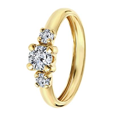 Lucardi Ringe 9 carat Gold - 49mm Damen Image