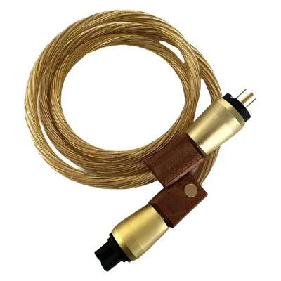 Preffair power cable OCC power cord Audiophile Amplifier IEC 320 C15 Power Cord Audio EU/US/AU Schuko Version Power Wire Line