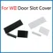 2Set/3 in 1 For WII Door Slot Cover For Nintendo WII Housing Frame Sidebar Dust Memory Cover Main Unit Protective Shells Lids