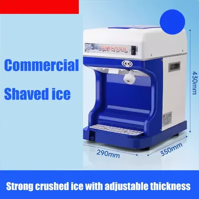 1pc Shaved Ice Machine Portable Ice Crusher Snow Cone Machine With Ice Cube Tray Manual Ice Crusher Machine For Home
