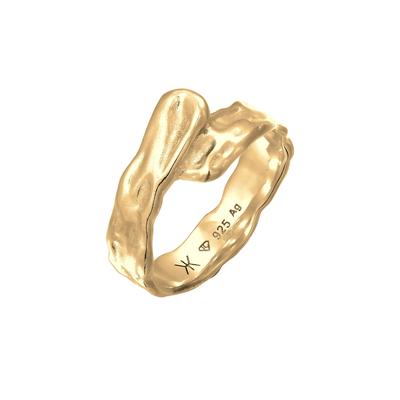 KUZZOI Bandring Organic Design 925 Sterling Silber 66 Herren Image