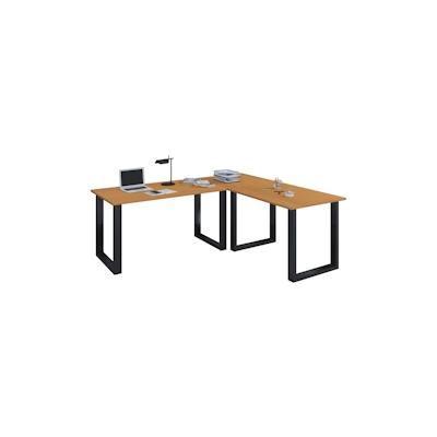 VCM U Schreibtisch Eckschreibtisch L Form 190x190x50 Image