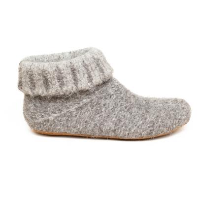 Gottstein - Knit Boot Alpaka - Hausschuhe 46 | EU 46 grau Image