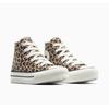 Sneaker CONVERSE "CHUCK TAYLOR ALL STAR EVA LIFT", Gr. 27, warm quarry, vintage weiß, schwarz, Textil, sportlich, Schuhe