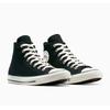 Sneaker CONVERSE "CHUCK TAYLOR ALL STAR", Gr. 43, schwarz, schwarzly jaded, egret, Leder, sportlich, Schuhe