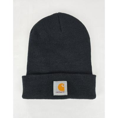 Carhartt Accessories | Carhartt Beanie Hat Black Unisex Winter Cold Weather One Size Fits All Toboggan | Color: Black | Size: Os