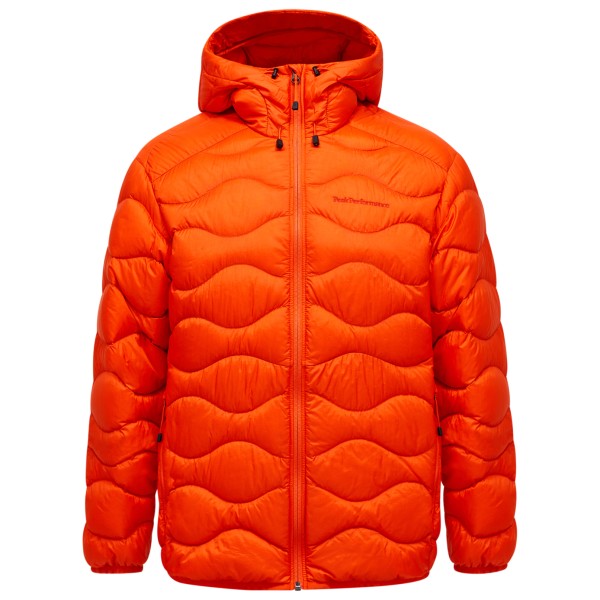 Peak Performance - Helium Down Hood Jacket - Daunenjacke Gr XL rot