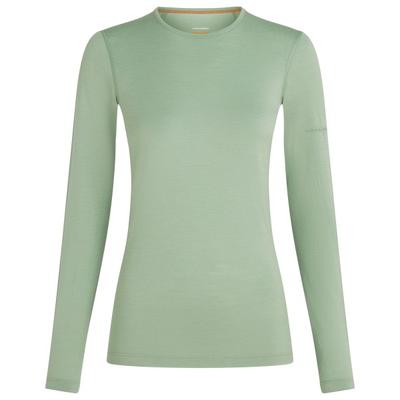 Icebreaker - Women's 200 Oasis L/S Crewe - Merinounterwäsche Gr S grün Image