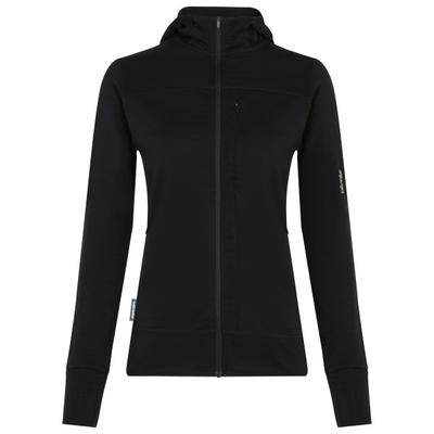 Icebreaker - Women's Merino Blend 300 Realfleece Descender - Merinojacke Gr S schwarz Image
