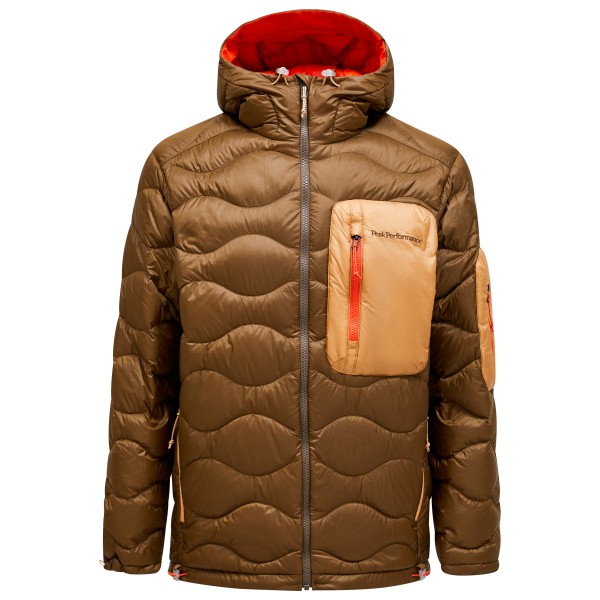 Peak Performance - Helium Utility Down Hood - Daunenjacke Gr M braun