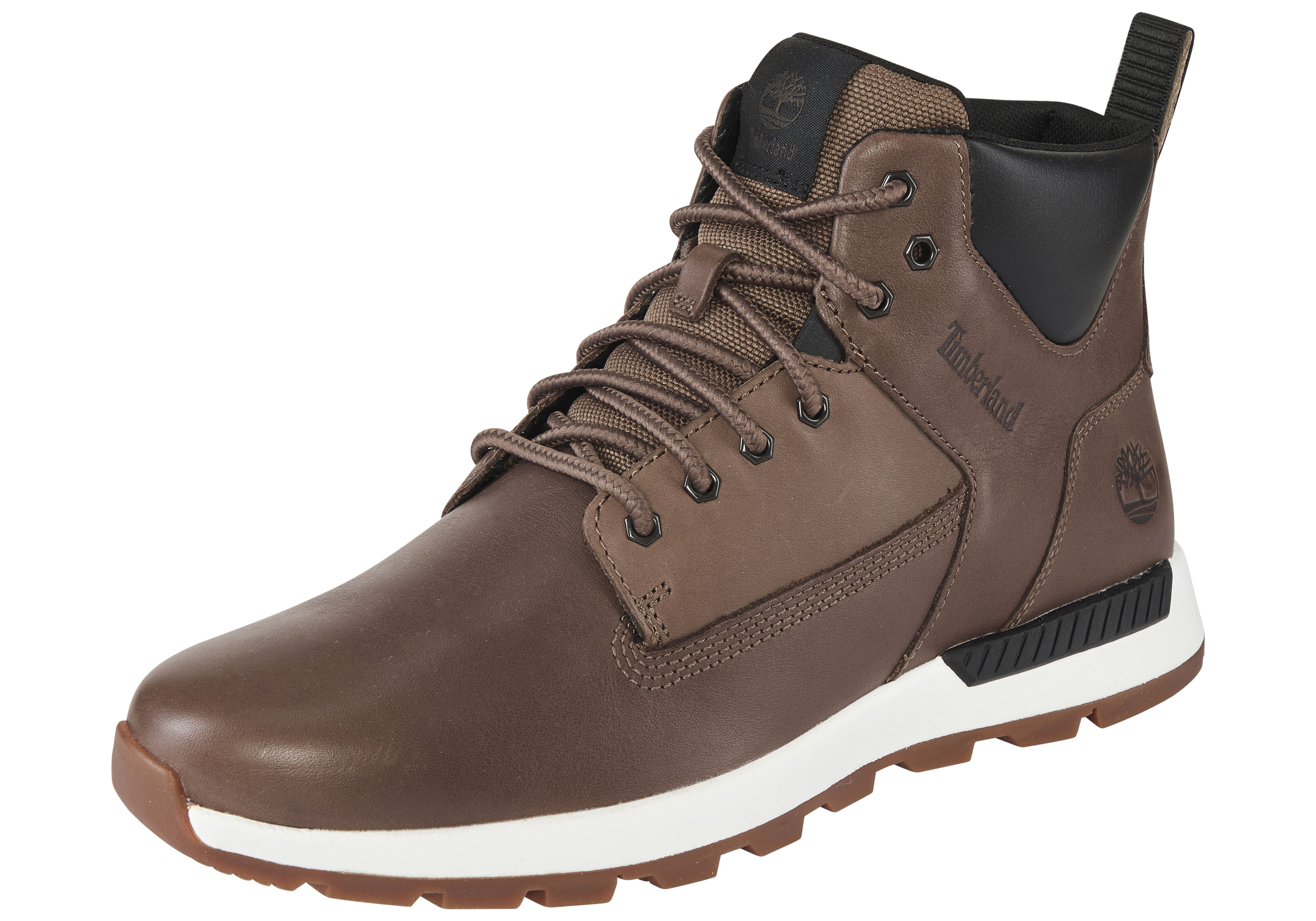 Schnürboots TIMBERLAND "KILLINGTON TREKKERMID LACE UP SNEAKER", Herren, Gr. 44,5, medium braun full grain, Leder, Schuhe Schnürboots, Winterstiefel, Schnürstiefel, Winterschuhe