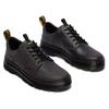 Schnürschuh DR. MARTENS "Reeder WYOMING", Herren, Gr. 41, grau (dunkelgrau), Leder, casual, Schuhe, Freizeitschuh, Halbschuh, Schnürschuh mit typischer Kontrastnaht