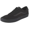Sneaker VANS "BROOKLYN LS", Gr. 45, schwarz (schwarz, schwarz), Textil, Synthetik, sportlich, Schuhe