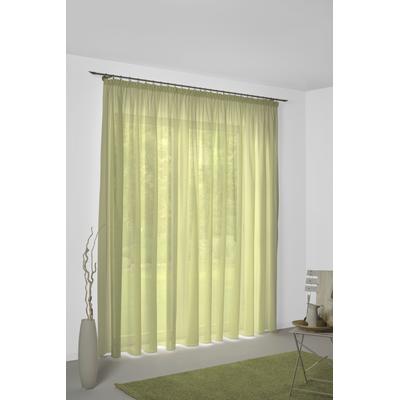 Vorhang WIRTH "Sunday", grün, B:142cm H:175cm, Baumwolle, Polyester, Gardinen, nach Maß Image