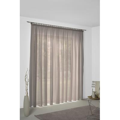 Vorhang WIRTH "Sunday", braun, B:142cm H:295cm, Baumwolle, Polyester, Gardinen, nach Maß Image