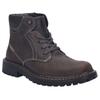 Schnürboots JOSEF SEIBEL "Chance 39", Herren, Gr. 42, moro, Leder, casual, Schuhe, Schnürstiefel, Komfortschuh mit Reißverschluss