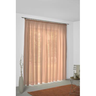 Vorhang WIRTH "Sunday", orange (terra), B:142cm H:285cm, Baumwolle, Polyester, Gardinen, nach Maß Image